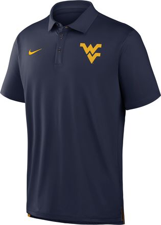Nike West Virginia Tour Nike Mens Dri-FIT College Polo in Blue | 04PF19MCWVN-KAR