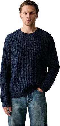 Levi's Jersey Presidio Crew - Knitwear - Hombre - Azul - XL