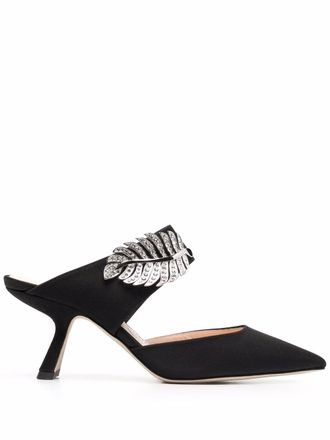Nicholas Kirkwood Mules MONSTERA - Nero
