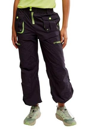 Free People Morning Meadow Convertible Pants in Black at Nordstrom Rack, Size Medium