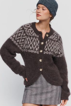 Baum Und Pferdgarten Colin Alpaca Blend Fair Isle Cardigan