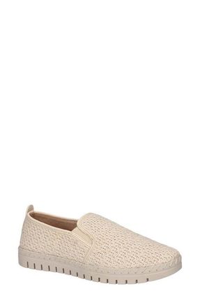 Easy Street Fresh Slip-On Sneaker in Natural Woven at Nordstrom, Size 8.5