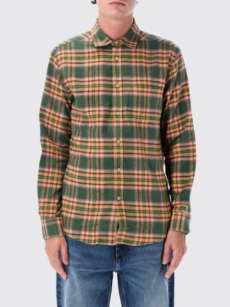 Portuguese Flannel Long-Sleeved Tartan Pattern Cotton Shirt