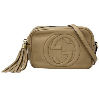 Gucci Pre-owned Vintage Cross Body Bag - - Pre-owned - Donna - Beige - ONE SIZE