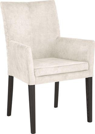 Leonique Armlehnstuhl »Vence« () mit Rautensteppung in der Rückenlehne, Beine aus massiver Buche