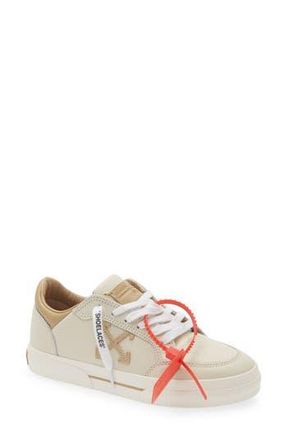Off-white Low Vulcanized Vintage Sneaker in Cream - Light Brown at Nordstrom Rack, Size 10Us / 40Eu