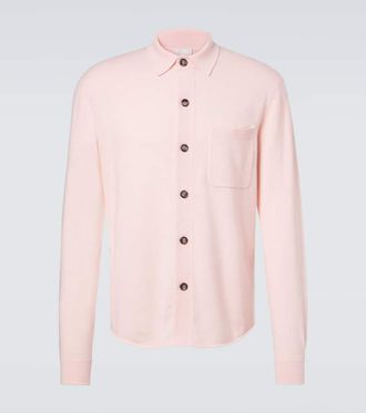 Allude Cotton and cashmere overshirt