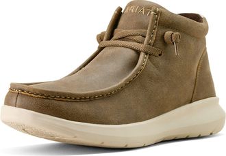 Ariat Mens Hilo Mid Shoe in Brown Bomber, D Medium Width, Size 10.5, by Ariat