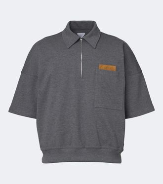 Bottega Veneta Polo de algod&oacute;n Intrecciato