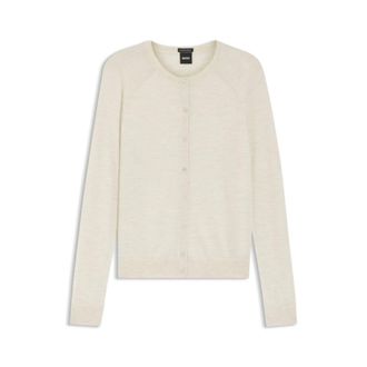 BOSS Superfine merino wool cardigan