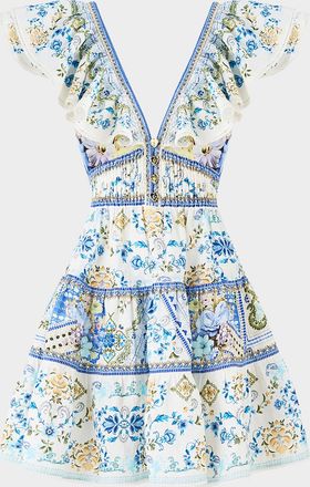 Camilla My Homespun Heart Tiered Frill Mini Dress