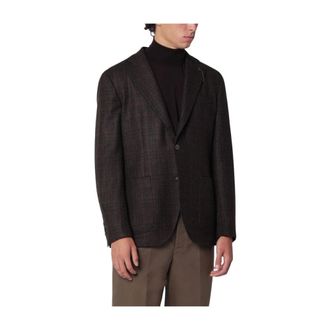Santaniello Giacca Monopetto 3 Bottoni - Suits - Hombre - Marr&oacute;n - 3XL