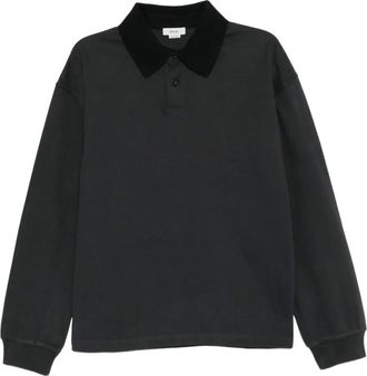 A Gold E Marus rugby sweater - Zwart