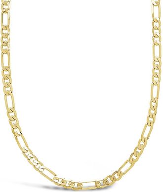 Sterling Forever Sterling Silver Figaro Chain Necklace