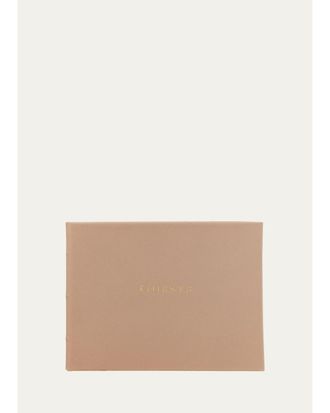 Graphic Image Leather-Bound Guest Book