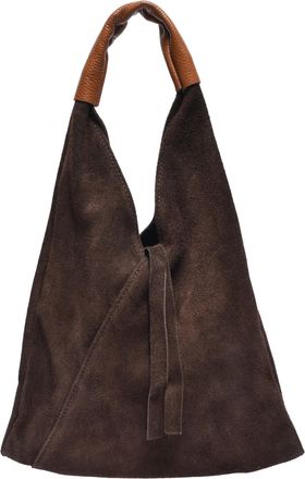 Anna Luchini Bordeauxrood Rundleer Tas