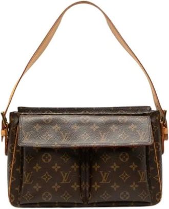 Louis Vuitton Pre-owned Shoulder Bags, female, Brown, Size: ONE SIZE Pre-owned Vintage Shoulder Bag