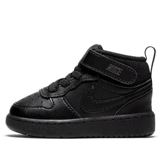 Nike (TD) Nike Court Borough Mid 2 Triple Black CD7784-001