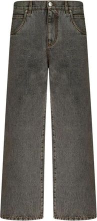 Etro Klassieke Denim Jeans - Heren - Loose Fit Jeans - Grijs - W32 - Denim - Jeans