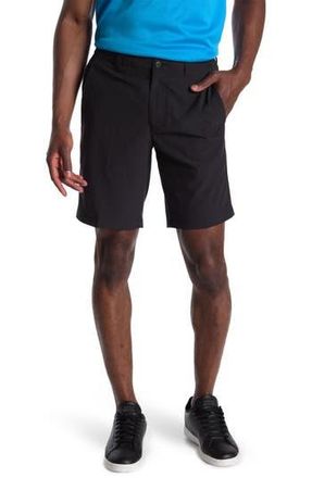 PGA TOUR Solid 8.5-Inch Shorts in Caviar at Nordstrom Rack, Size 33