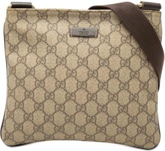Gucci Borsa a tracolla Pre-owned in tela - - Pre-owned - Donna - Beige - ONE SIZE