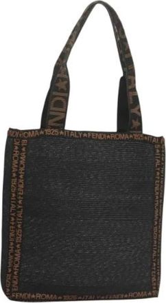 Fendi Pre-owned Fabric fendi-bags - Dames - Vintage Shopper - Zwart - ONE Size - Vintage