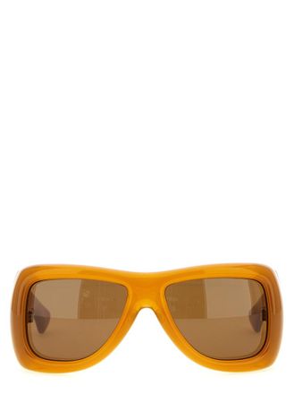Saint Laurent Orange Butterfly Sunglasses