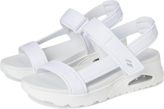 Skechers Uno - Summer Stand2 Womens Sandals White : 11 B - Medium, Synthetic