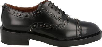 Valentino Gentleglam Studded Wingtip Oxfords