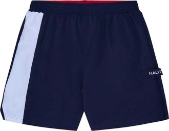 Nautica Fenick-zwemshort voor heren (Donkere marine)