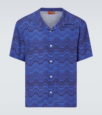 Missoni Zigzag bowling shirt