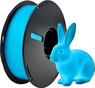 OEM Filamento De Pla, 1,75 Mm De Di&aacute;metro, Funci&oacute;n Fosforescente, Azul, 1 Kg