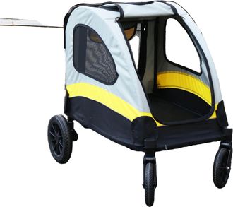 OEM Transport&iacute;n Para Mascotas, Dise&ntilde;o Transpirable, Mecanismo De Plegado Con Un Solo Toque, Gris