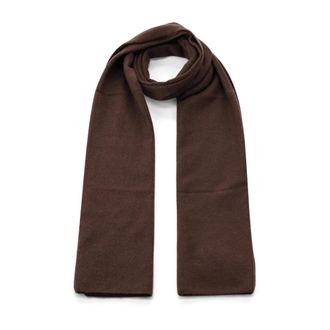 Warm-Me Kasjmier sjaal - Heren - Accessoires - Bruin - Maat: ONE Size Kasjmier
