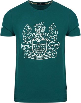 Aquascutum Heren Aldis Logo T-Shirt (Groen)