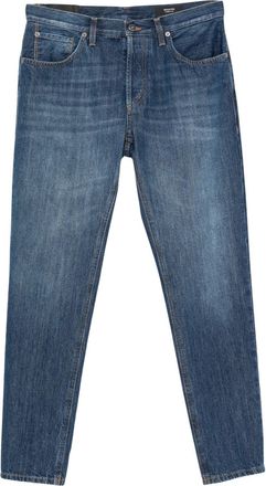 Dondup Straight-Leg Faded Jeans