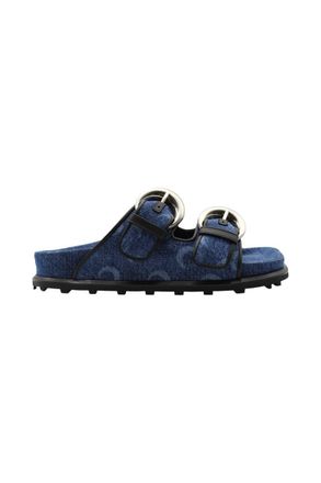 Marine Serre Denim Ms Ground Sandal Shoes
