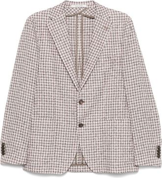 Tagliatore Check-pattern Blazer