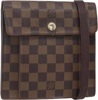 Louis Vuitton Pre-owned Cross Body Bags, female, Brown, Size: ONE SIZE Pre-owned Vintage Cross Body Bag