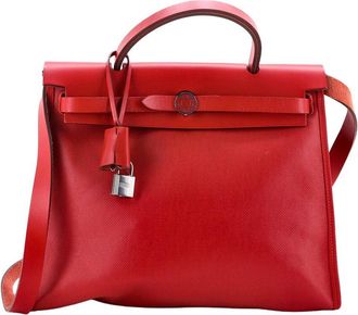 Herm&egrave;s Herbag Zip Berline Vache And 31 (Authentic Pre-Loved)