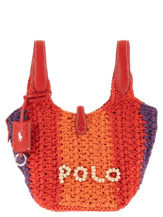 Polo Ralph Lauren kleine gehaakte polo play draagtas