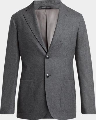 Giorgio Armani Men & apos;s Upton Cashmere-Stretch Blazer