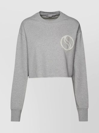 Stella McCartney cropped logo sweatshirt