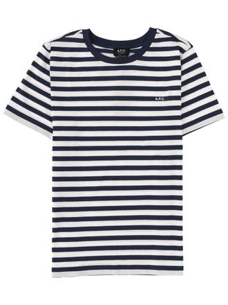 A.P.C. Striped T Shirt