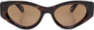 Chlo&eacute; Zonnebrillen - Dames - Zonnebrillen - Bruin - 52 MM - Accessoires