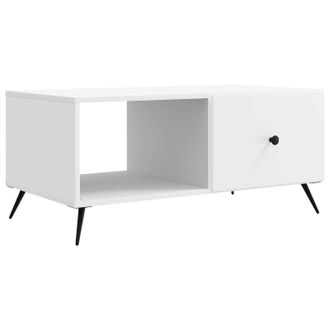 vidaXL Mesa De Caf&eacute; 90 X 50 X 40 Cm Madera De Ingenier&iacute;a Vidaxl