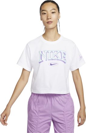 Nike (WMNS) Nike Sportswear Graphic Oversized T-Shirt Asia Sizing White FZ2856-100
