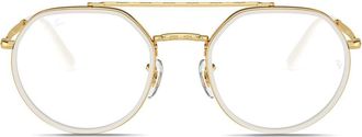 Ray-Ban aviator-frame glasses - Gold