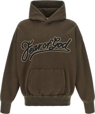 Fear of God Classic Pocket Hoodie - Heren - Hoodies - Bruin - M - Katoen - Hoodies & sweatvesten