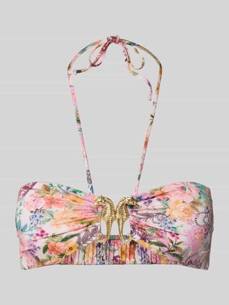 Watercult Bikini-Oberteil mit abnehmbaren Tr&auml;gern Modell PRETTY BOHO in Rosa, Gr&ouml;&szlig;e 36
